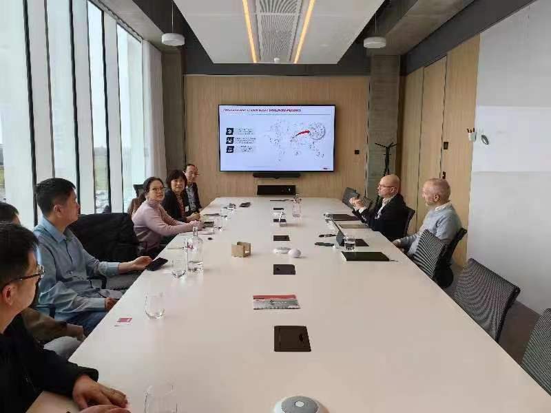 中国工程机械工业协会工业车辆分会张洁秘书长一行赴德观展 LogiMAT 2024，，，，，，并到访 888集团 集团旅行交流